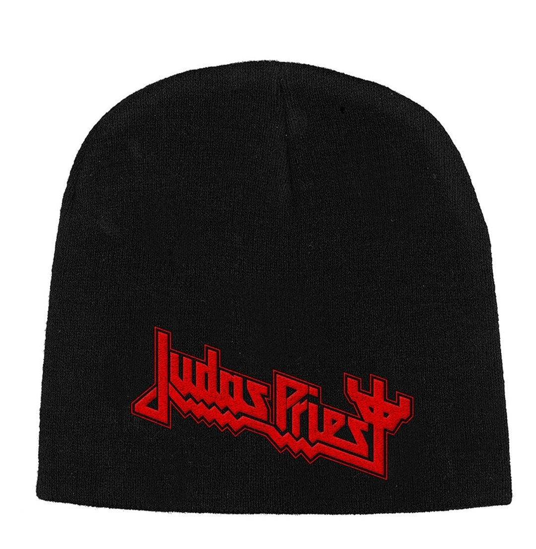 Official Judas Priest Logo Black Beanie Hat
