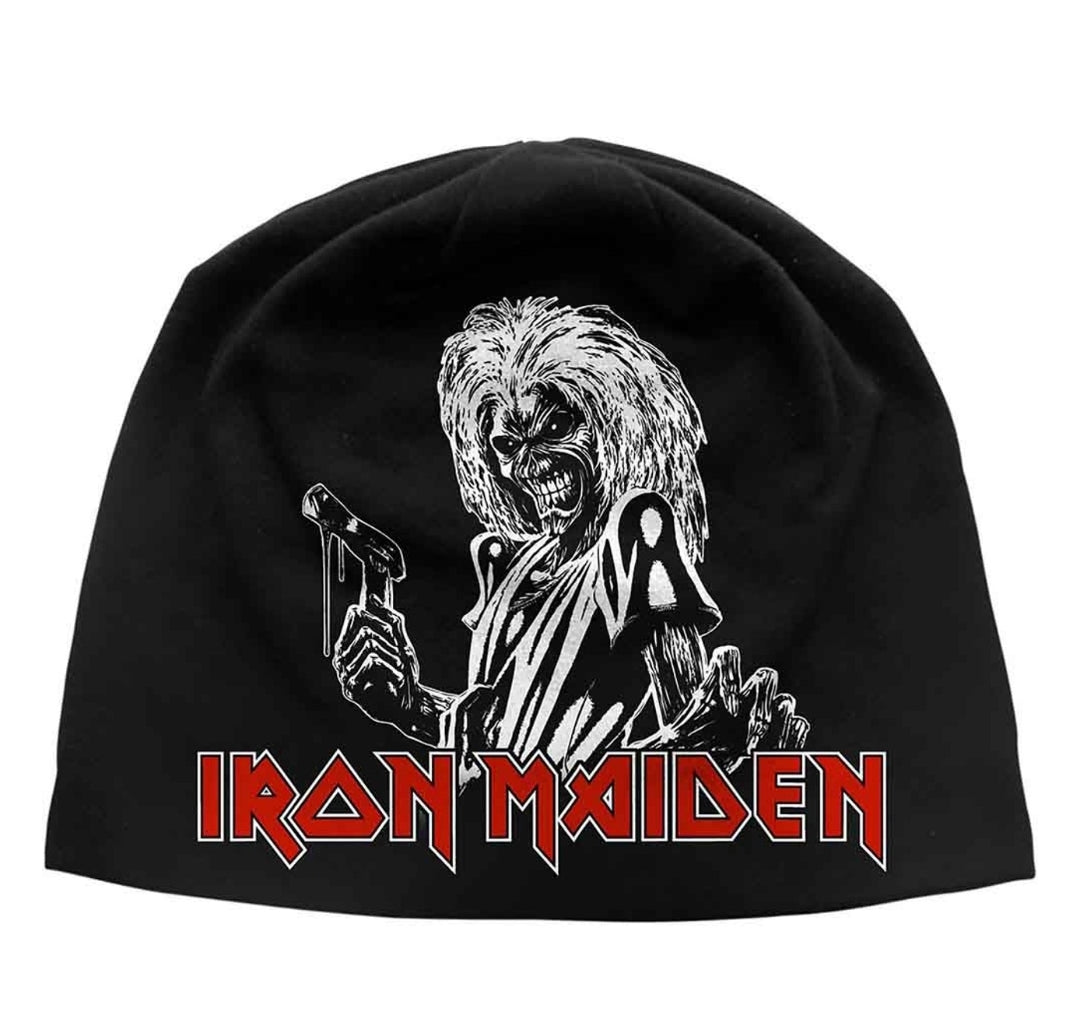 Official Iron Maiden Killers Black Beanie Hat