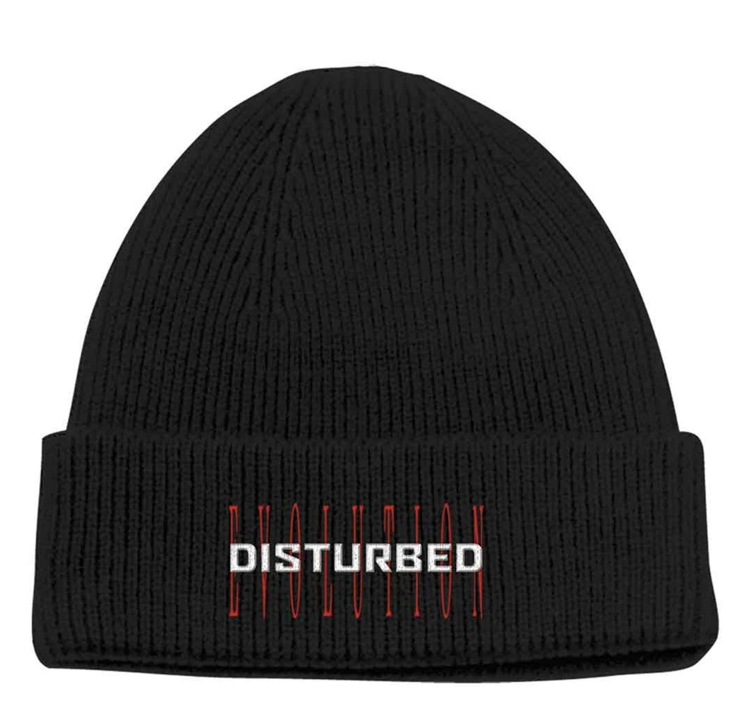 Official Disturbed Evolution Black Beanie Hat