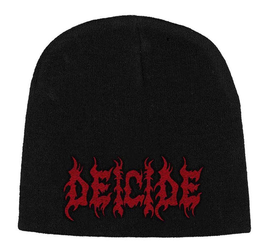 Official Deicide Logo Black Beanie Hat