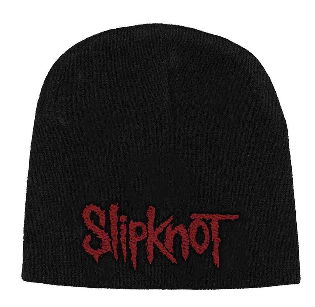 Official Slipknot Logo Black Beanie Hat