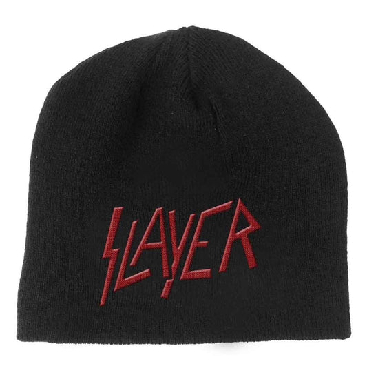 Official Slayer Logo Black Beanie Hat