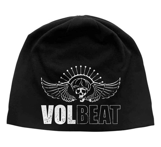 Official Volbeat Logo Black Beanie Hat