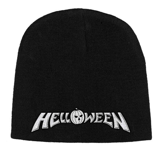 Official Helloween Logo Black Beanie Hat