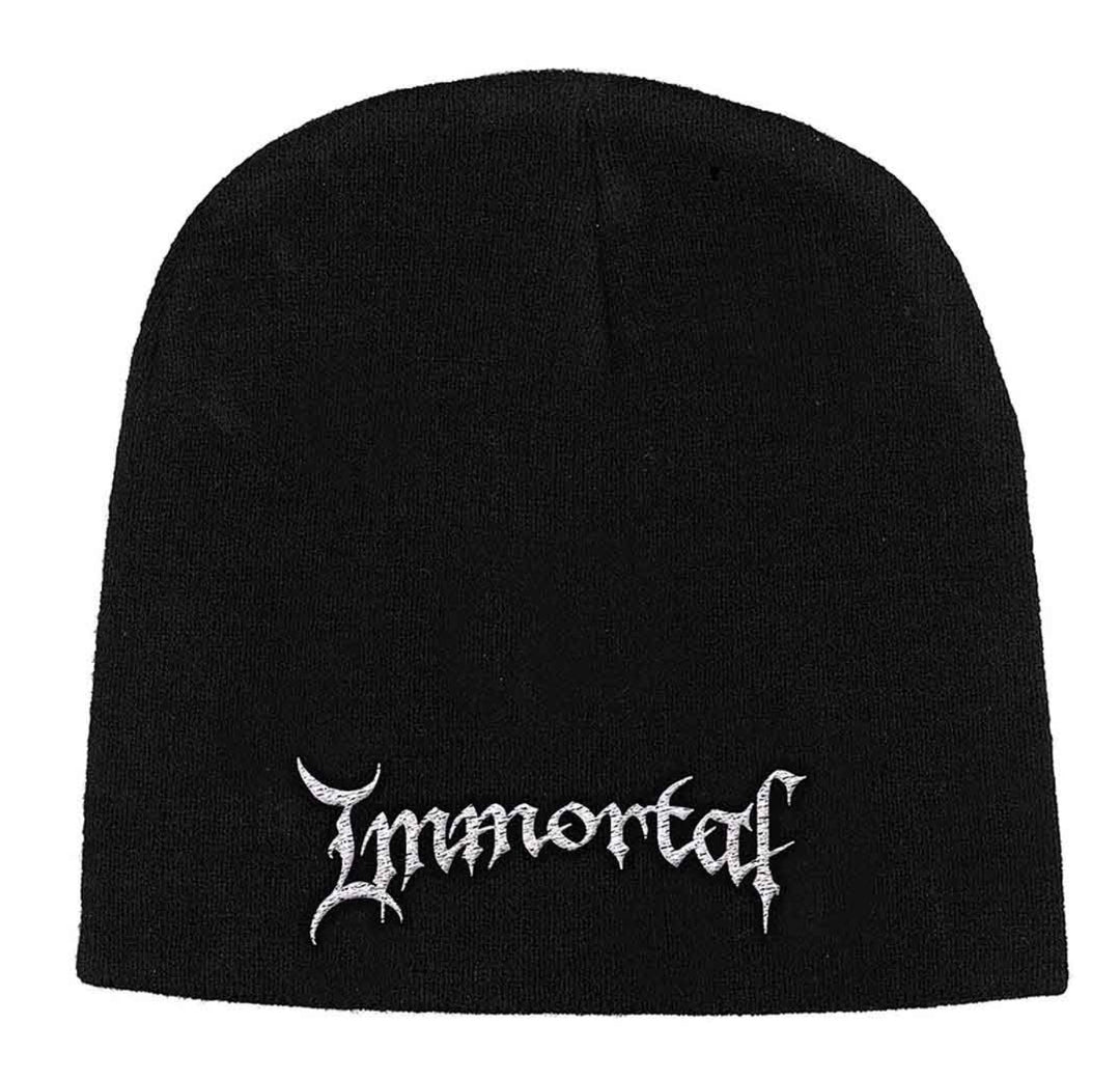 Official Immortal Logo Black Beanie Hat