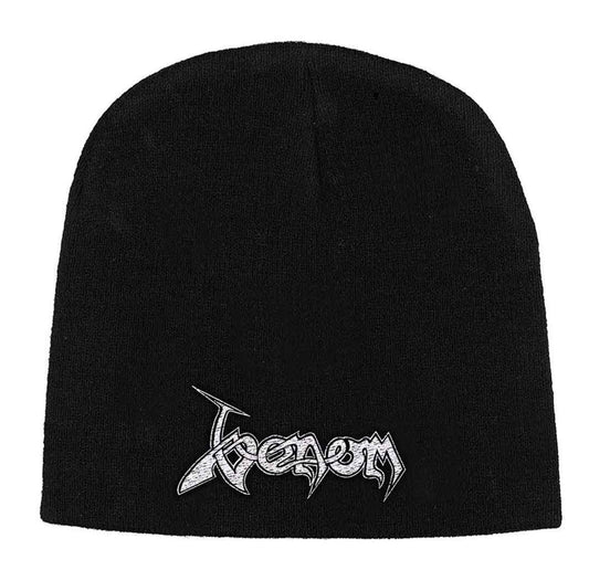 Official Venom Logo Black Beanie Hat