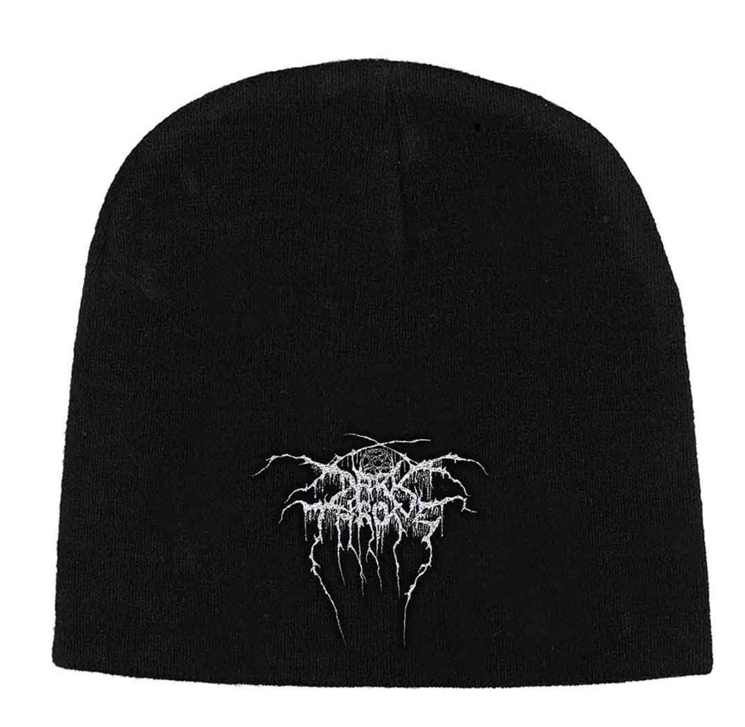 Official Darkthrone Logo Black Beanie Hat