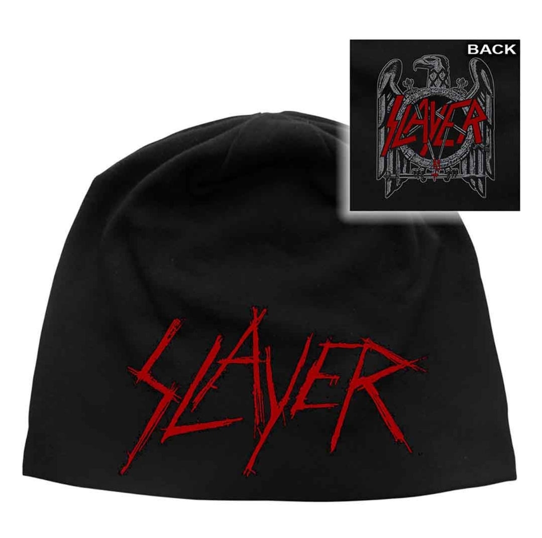 Official Slayer Logo Black Beanie Hat