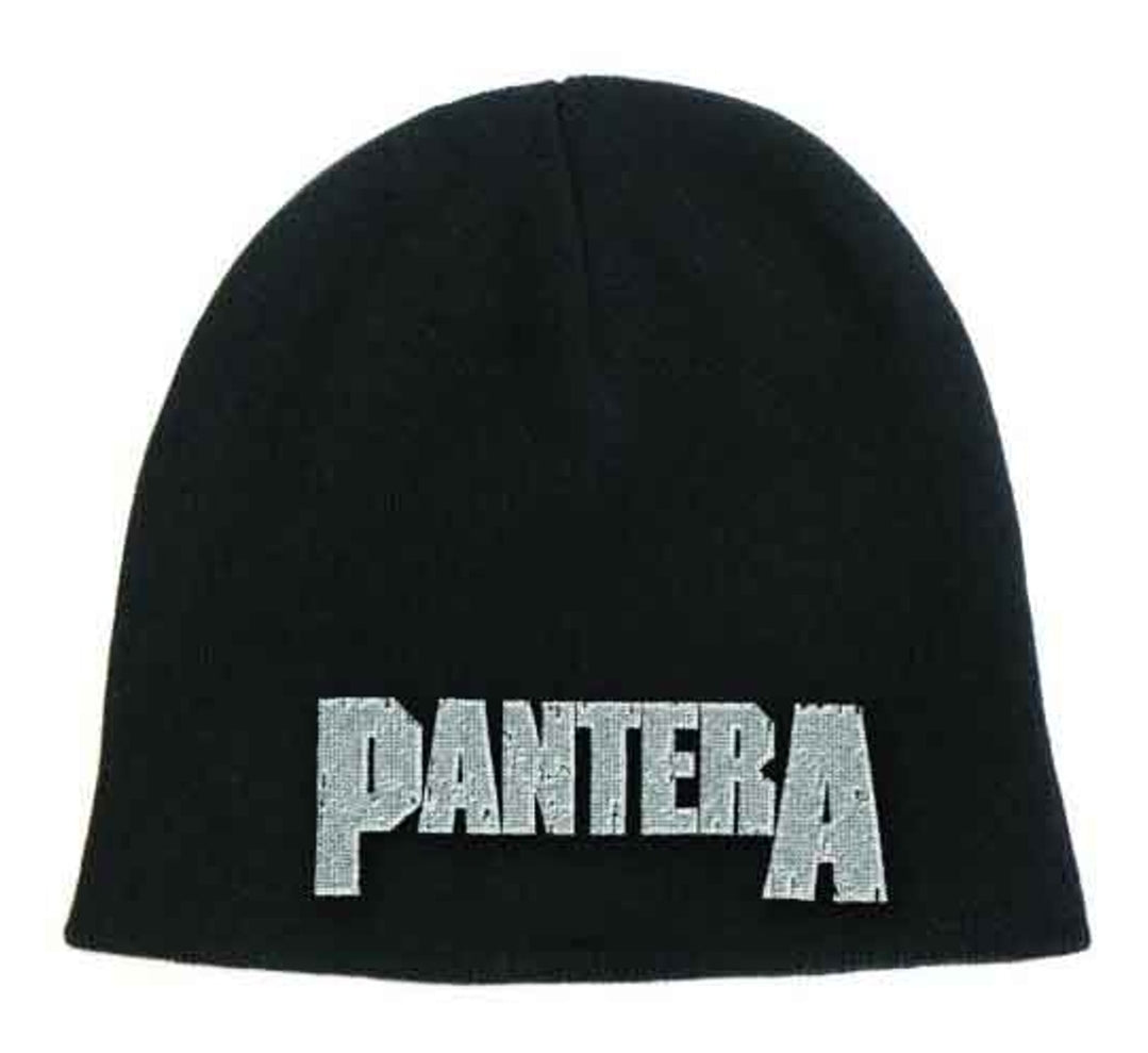 Official Pantera Logo Black Beanie Hat